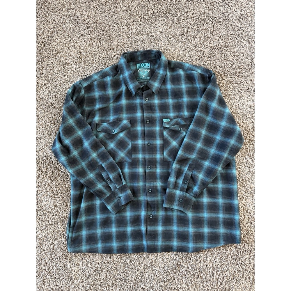 Dixxon Flannel Co Shirt Mens 5XL The Diamond Form Function Flannel